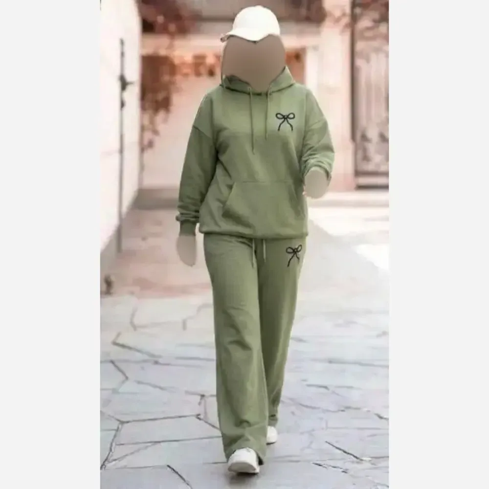 هودی و شلوار اریک پنبه گلکسی فری سایز زنانه مردانه