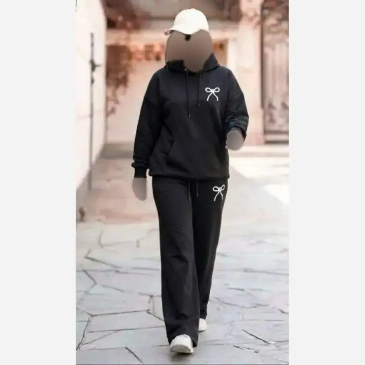 هودی و شلوار اریک پنبه گلکسی فری سایز زنانه مردانه