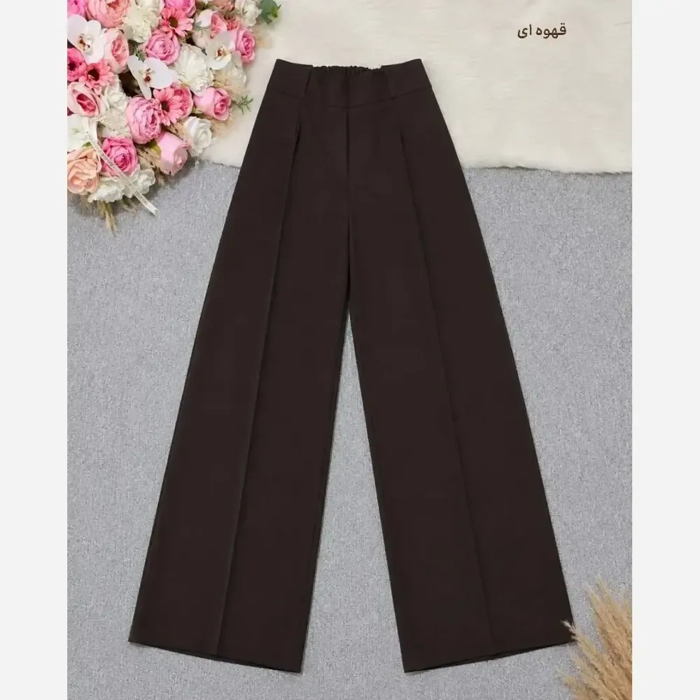 شلوار بگ مازراتی زنانه جنس درجه یک و گرم بالا در شش رنگ و سایز L تا 3XL
