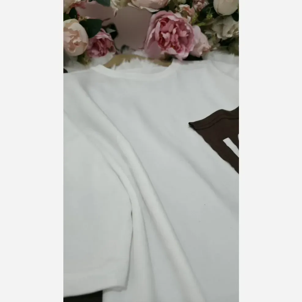 ست تیشرت شلوار Love گلکسی نخ پنبه زنانه فری سایز 38 تا 48