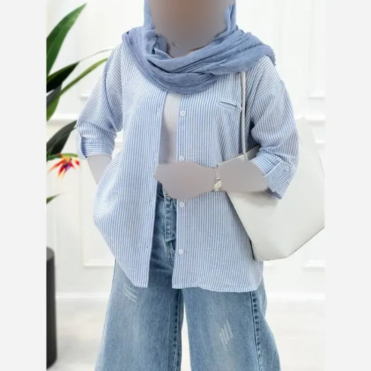 شومیز دیپلمات یقه سفید لنین پنبه زنانه فری سایز 36 تا 46 خنک بی نیاز از اتو