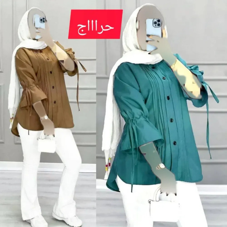 مانتو ترانه داکرون درجه یک پیلی دار سایزبندی فری تا 48 رنگ کرم نارنجی سدری سفید قد 80