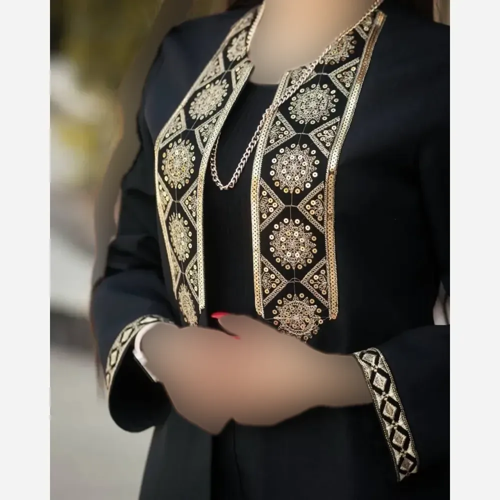 کت شلوار بهدوخت پرشین مکانیک فری سایز زنانه طلایی نقره ای