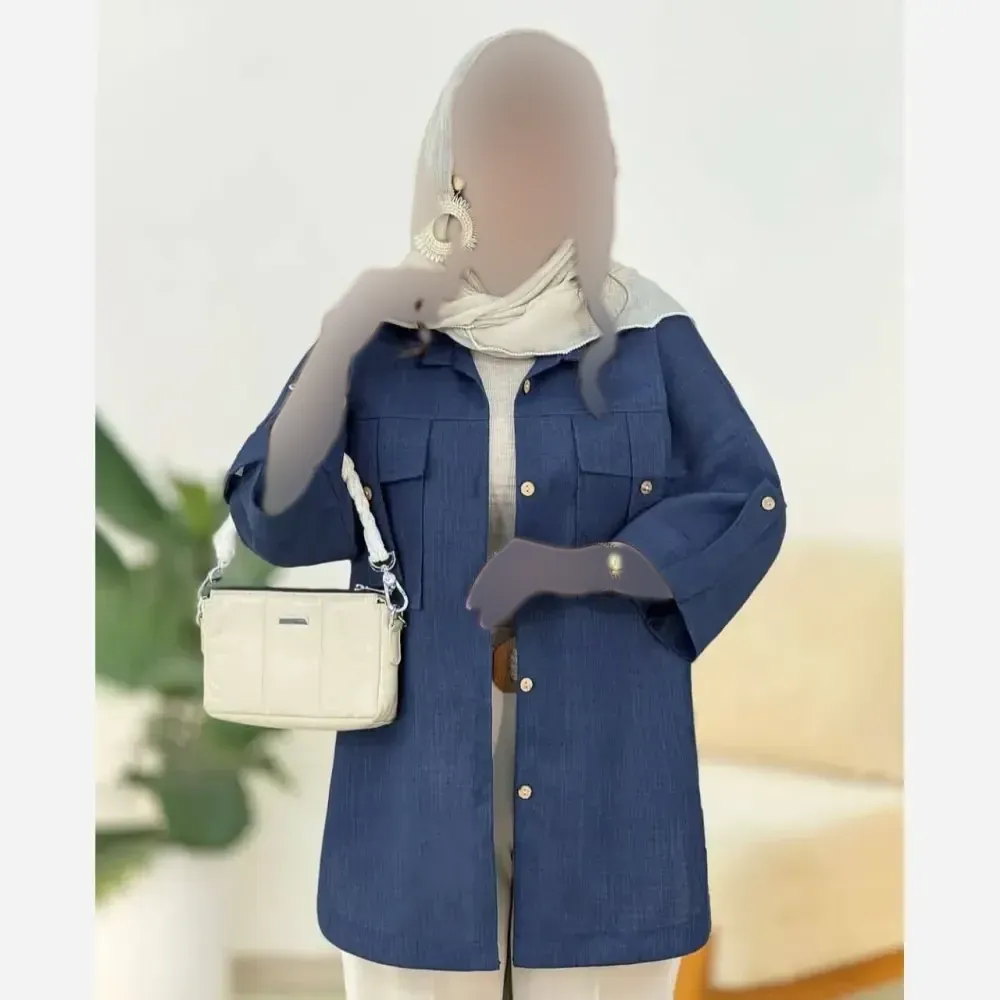 شومیز زنانه مسیحا جنس کراش آیوا فری سایز