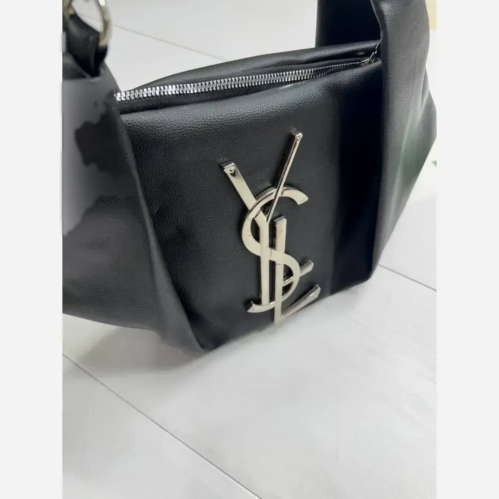 کیف یاشیل چرم باکیفیت طلایی و نقره ای سایز آزاد