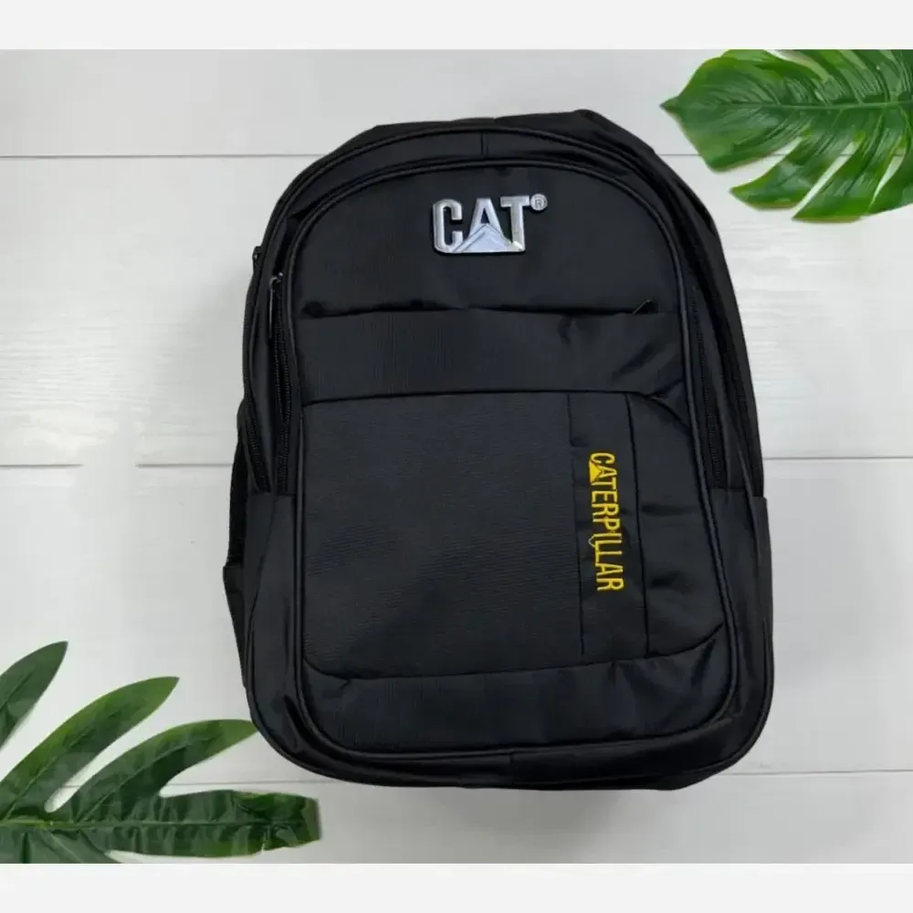 کوله پشتی دبیرستانی برزنتی درجه یک با جای لپ تاپ و دو جیب قمقمه رنگ بندی FILA CAT