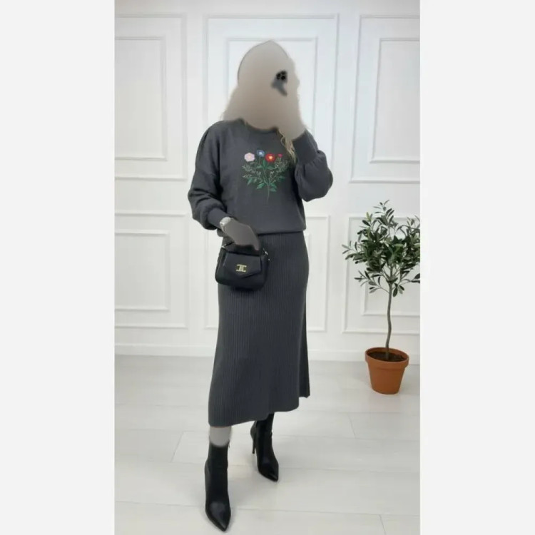 ست سارافون و بلوز بافت درجه یک فری سایز