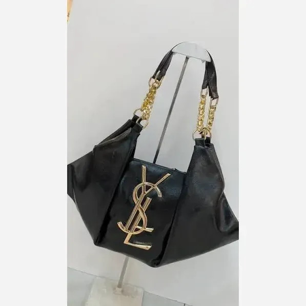 کیف چرم یاشیل مجلسی و اسپرت رنگ طلایی و نقره ای