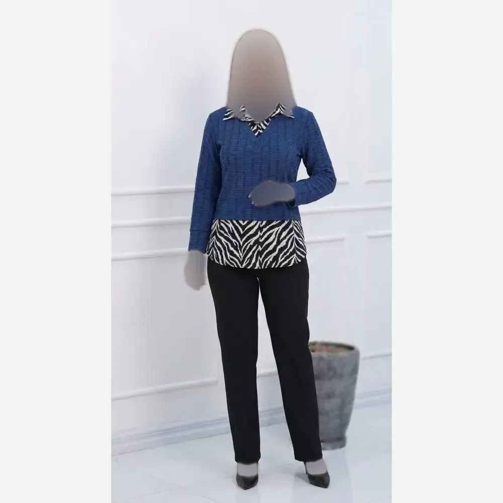 تونیک زنانه ترکیبی الیزه و السا مدل شبنم