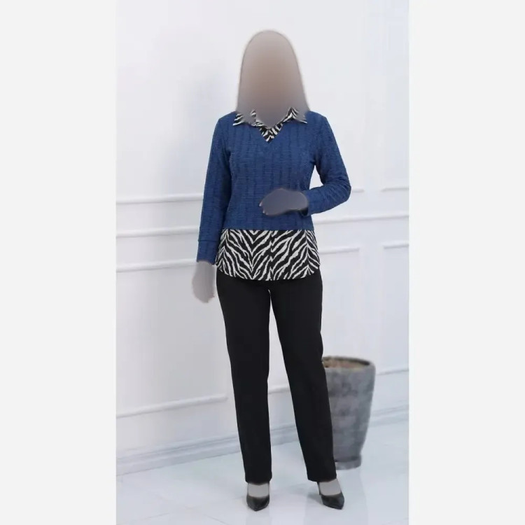 تونیک زنانه ترکیبی الیزه و السا مدل شبنم