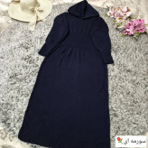 کفتان بافت اکریلیک کلاهدار بلند سایز 38 تا 50
