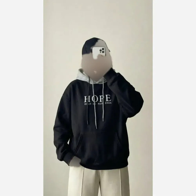 هودی دورس توکرکی طرح HOPE سایز فری 38 تا 46