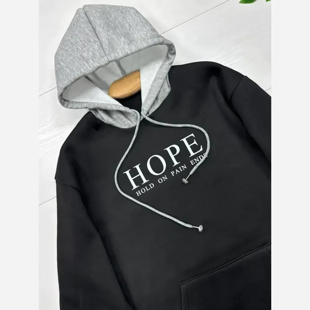 هودی دورس توکرکی طرح HOPE سایز فری 38 تا 46