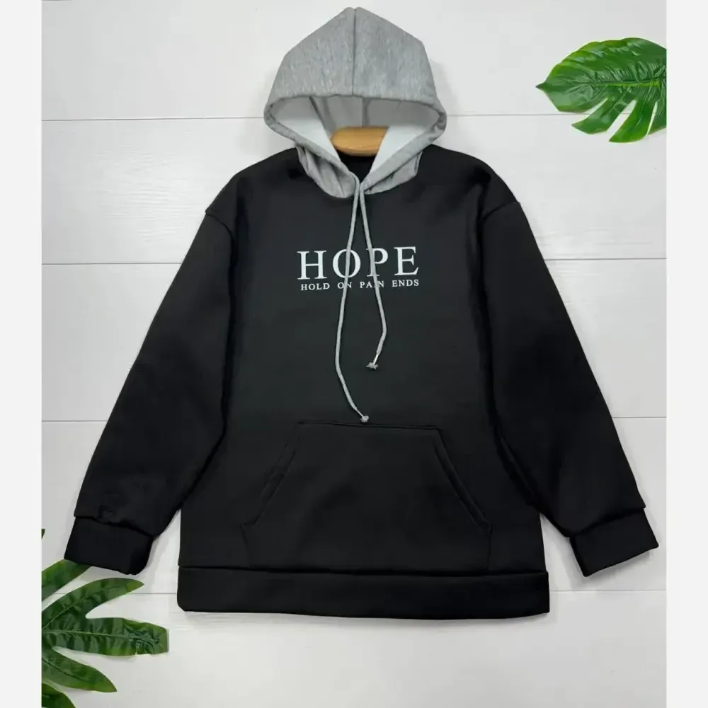 هودی دورس توکرکی طرح HOPE سایز فری 38 تا 46