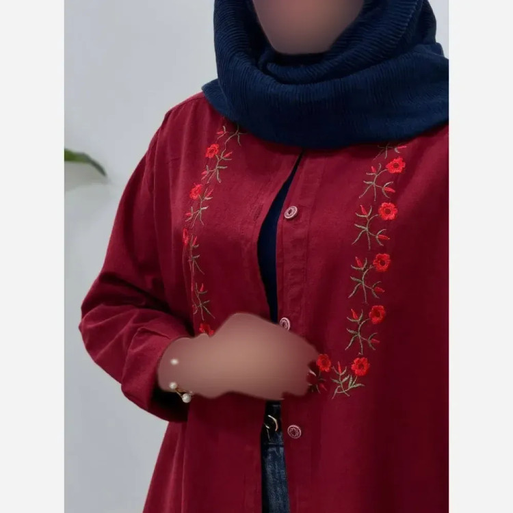 مدل مونتال کتانی زنانه کتان پنبه آنزیم شده فری سایز