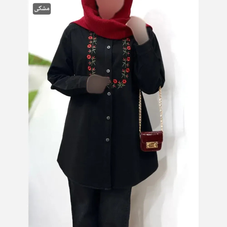 مدل مونتال کتانی زنانه کتان پنبه آنزیم شده فری سایز