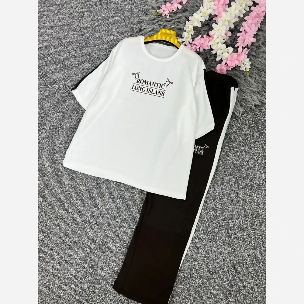 ست رومانتیک زنانه جنس پنبه گلکسی اعلا فری سایز