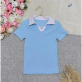 پولوشرت ترند زنانه جنس فانریپ کبریتی درجه یک فری سایز