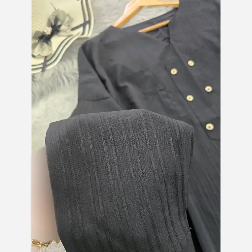 تونیک آیوا ریحانه فری سایز اسپرت جیب دار خنک تابستانی