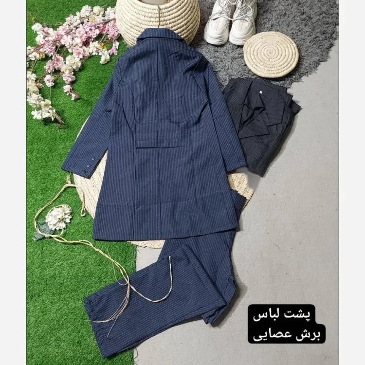 ست اداری اطلس پرشیادونخ اعلا مانتو و شلوار
