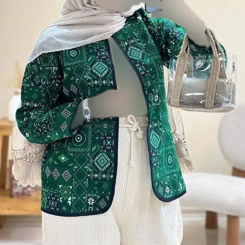 مانتو کتی گلیمی تافته ابریشمی رنگ سبز سایز 38 تا 46