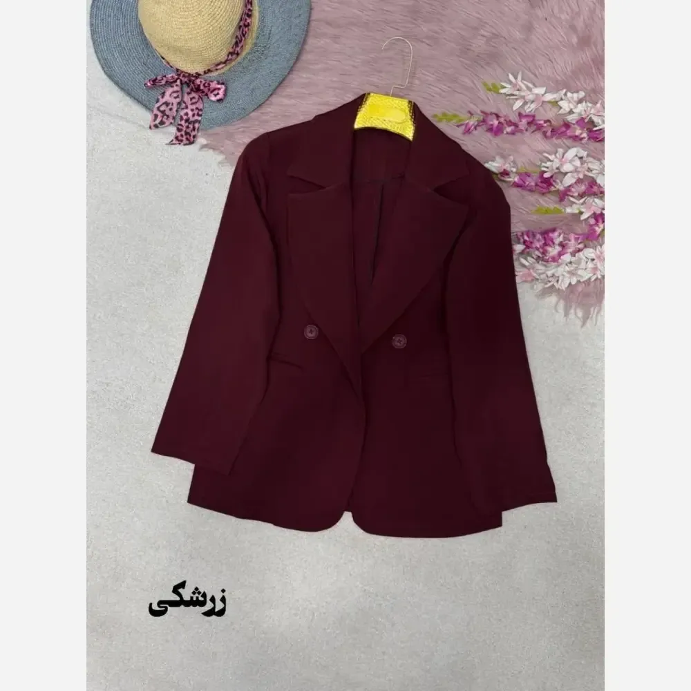 کت اسپرت زنانه نگار جنس کرپ مازراتی لایی کوبی شده