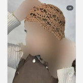 کلاه قلاب بافی زنانه رنگی