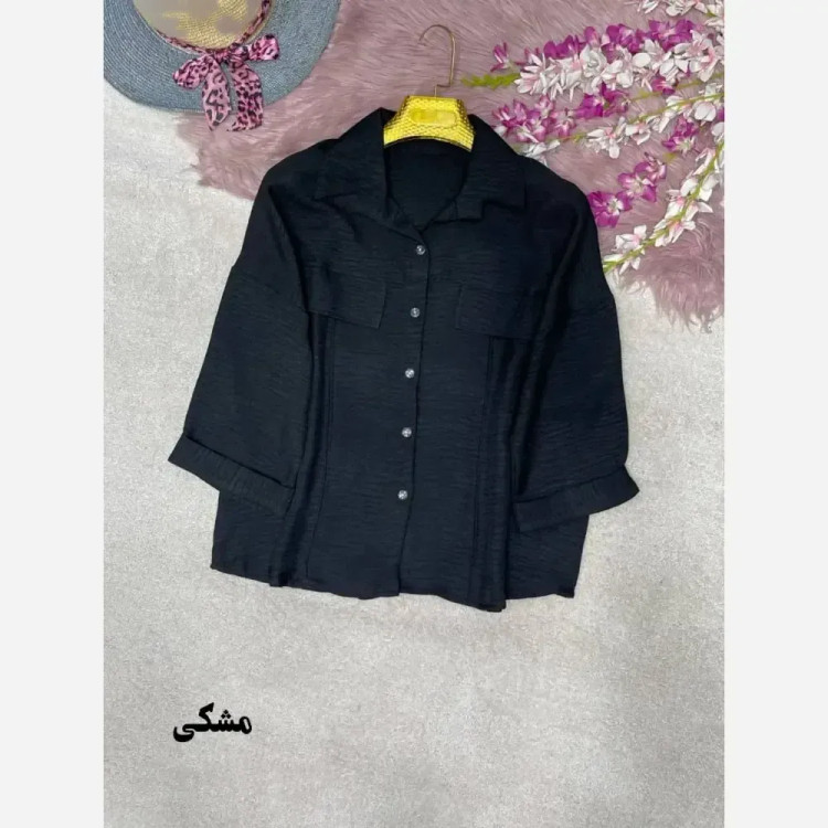 شومیز سلنا شانتون زنانه فری سایز 38 تا 46 در رنگبندی متنوع