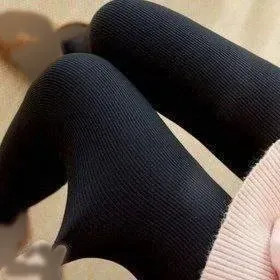 لگ طرح کبریتی تو کرکی رنگ مشکی فری سایز جنس گلکسی کبریتی طرح بافت