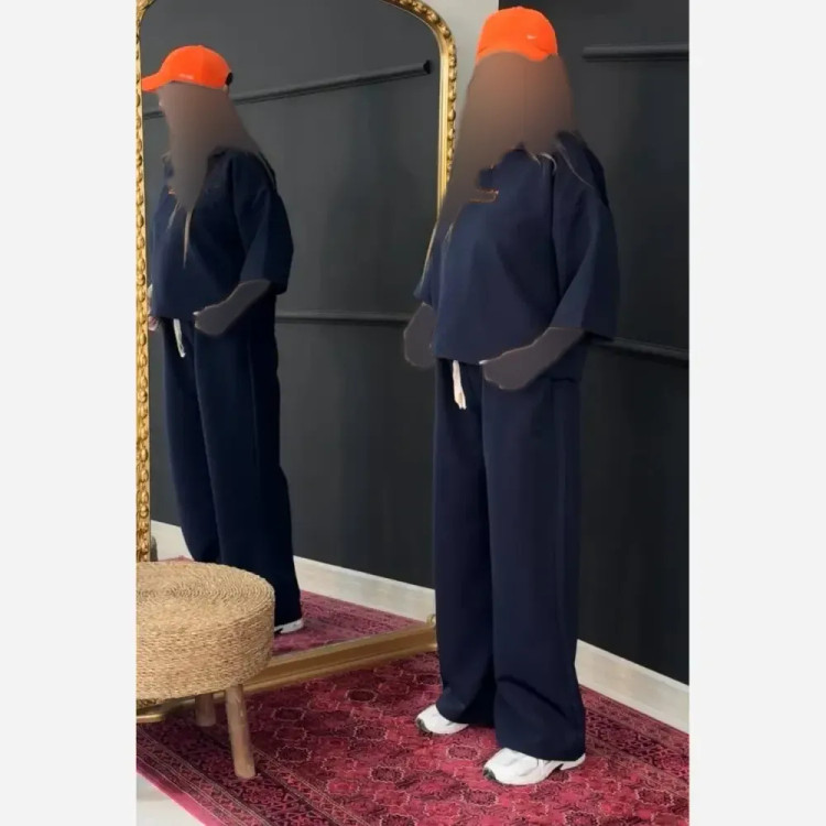 ست بلوز و شلوار مازراتی درجه یک اورجینال طرح HERMES سایز فری 38 تا 46