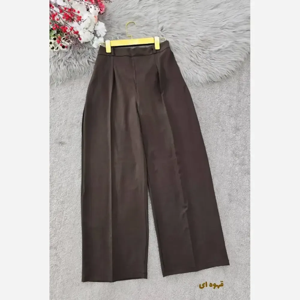 شلوار بگ زنانه جنس بزیاق رنگ بندی متنوع سایز L تا XXL