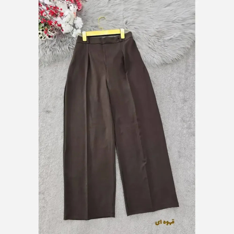 شلوار بگ زنانه جنس بزیاق رنگ بندی متنوع سایز L تا XXL