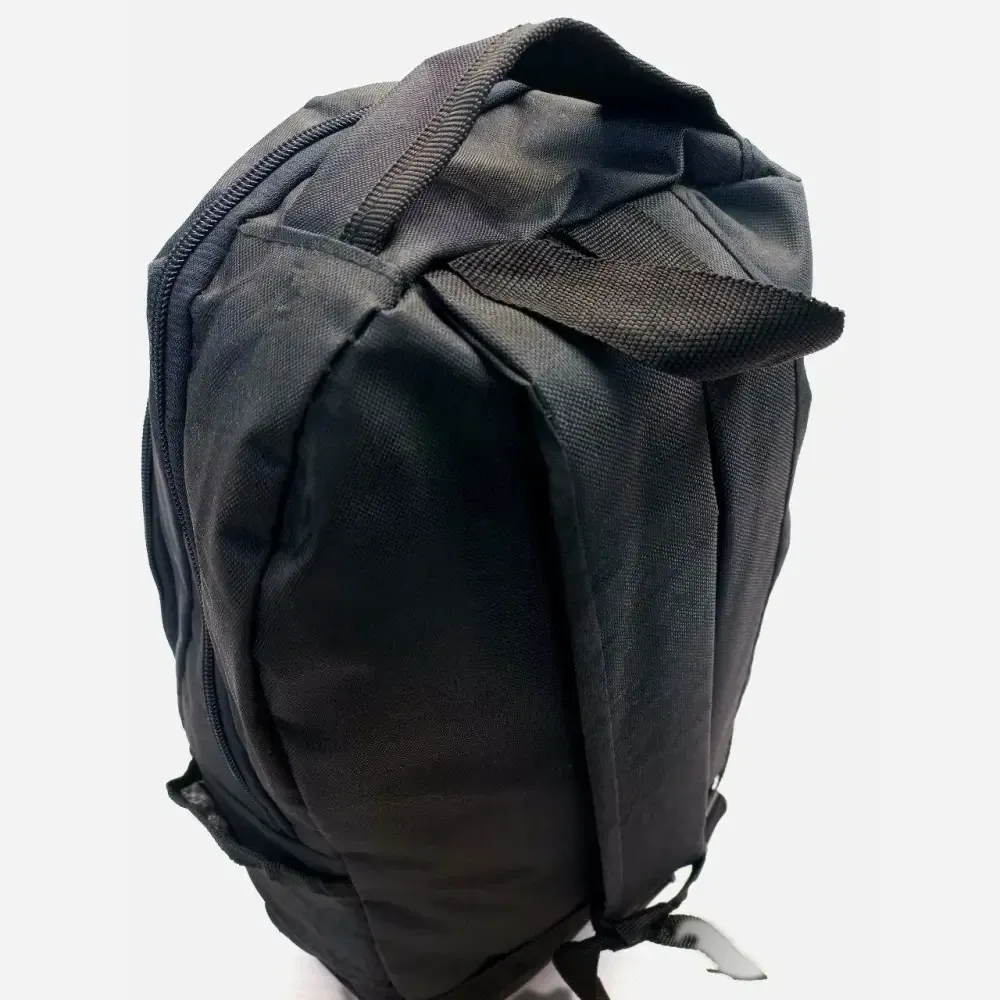 کوله پشتی برزنتی اقتصادی CAMEL سه زیپ با جای بطری سایز 45 در 35 سانت