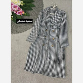 پالتو زنانه مدل صنم پیردوپل ضخیم و پشمی فری سایز