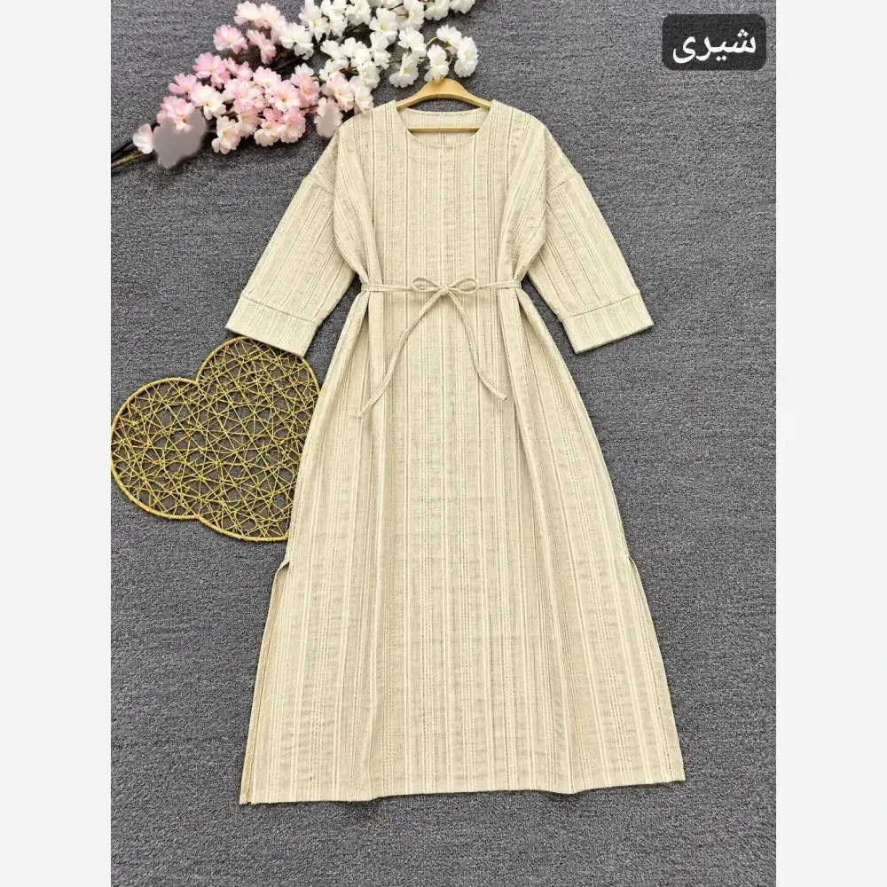 پیراهن زنانه مانیلا جنس ژیپوس ژاکارد اعلا فری سایز 36 تا 46