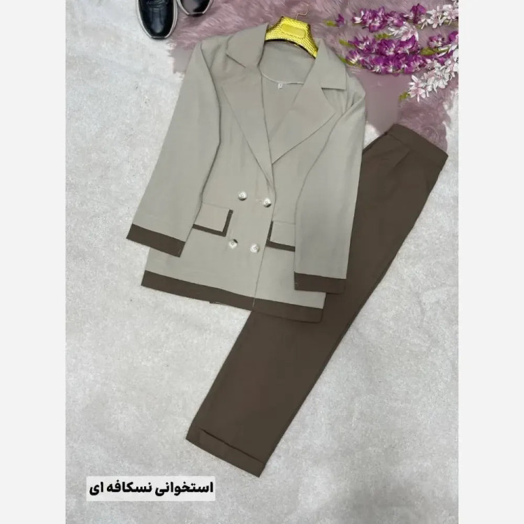 کت شلوار لنینت سوران زنانه