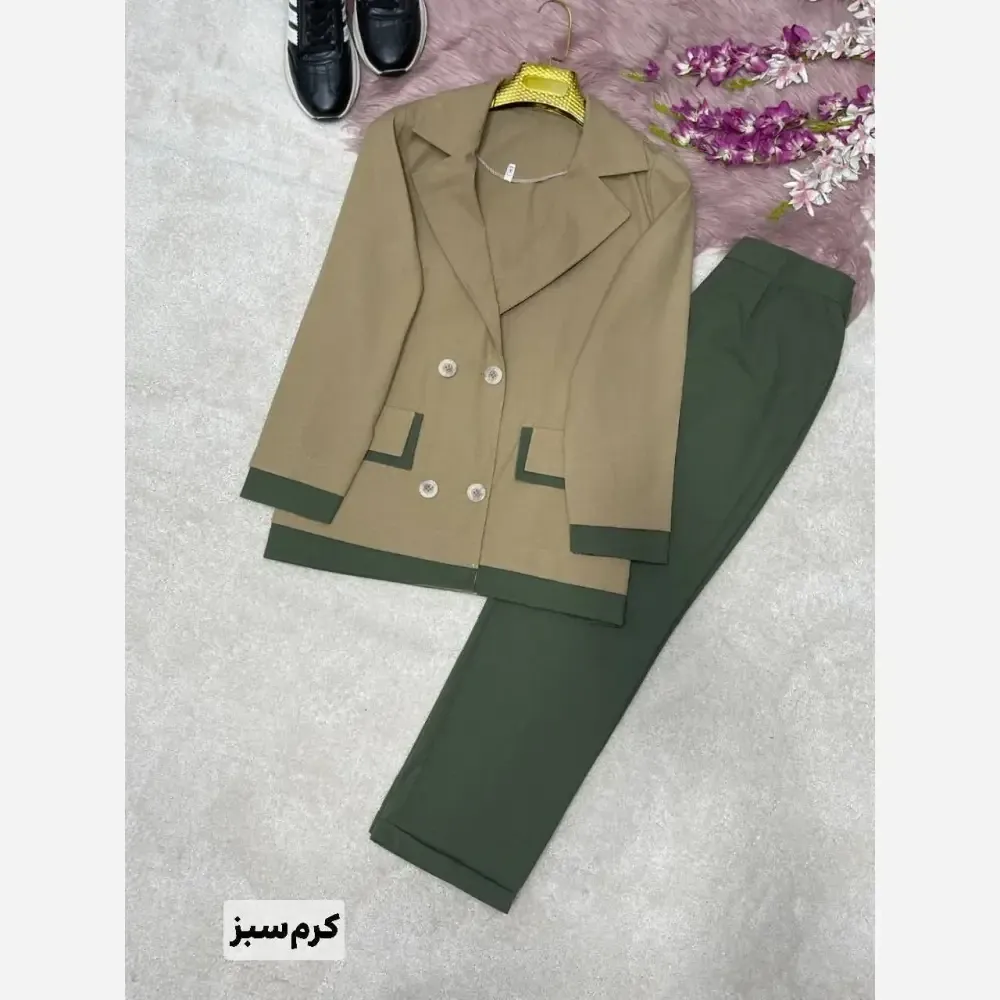 کت شلوار لنینت سوران زنانه