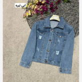 کت جین زنانه مدل نسیم رنگ بندی متنوع سایز 1 و 2