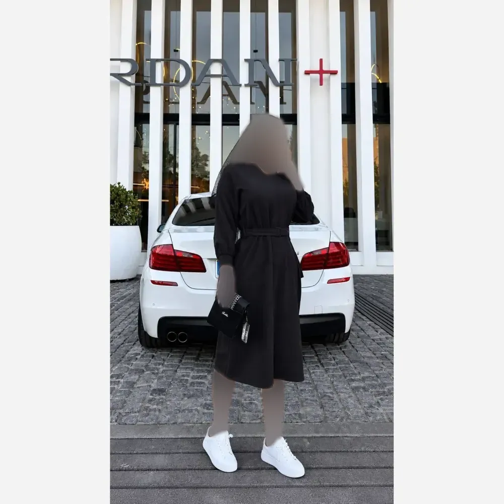 کفتان پیراهنی زنانه شانتون نخ درجه یک فری سایز مدل چشمه