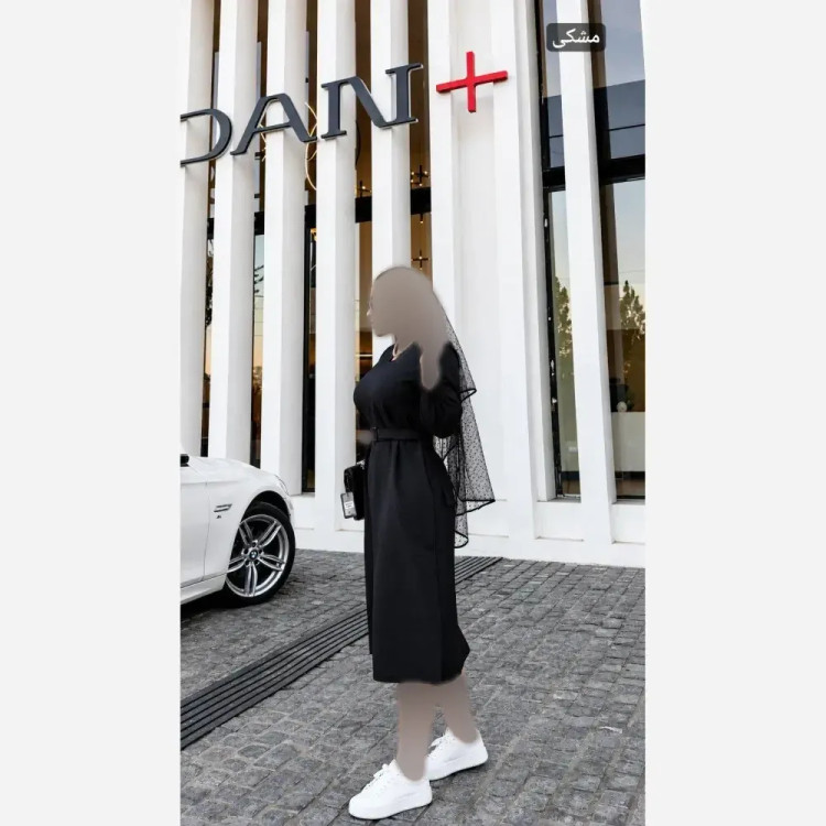 کفتان پیراهنی زنانه شانتون نخ درجه یک فری سایز مدل چشمه