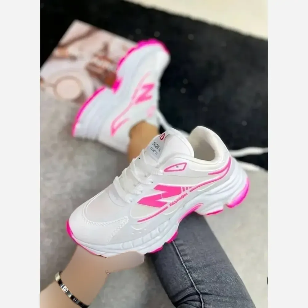 کتونی نیوبالانس زنانه رنگ صورتی سایز 37 تا 40