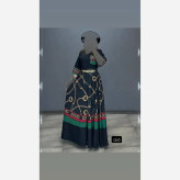 شومیز دامن بوگاتی اعلا تنخور عالی مناسب سایز 38 تا 48 قد دامن 105 قد شومیز 58
