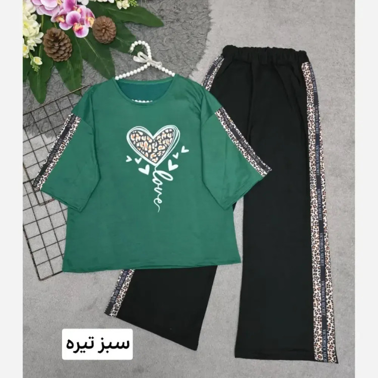 ست بلوبری زنانه پنبه با کیفیت فری سایز 38 تا 46