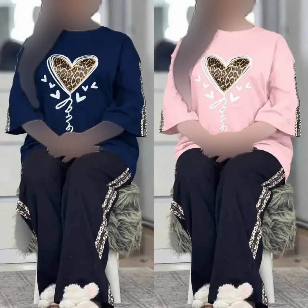 ست بلوبری زنانه پنبه با کیفیت فری سایز 38 تا 46