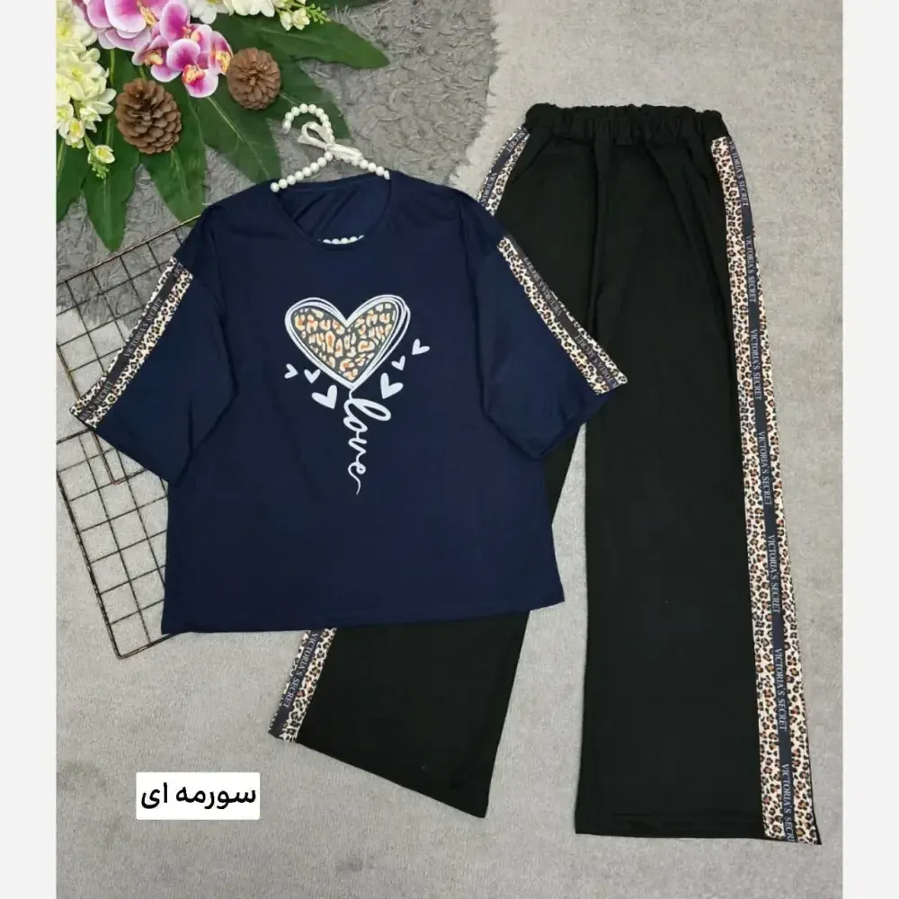 ست بلوبری زنانه پنبه با کیفیت فری سایز 38 تا 46