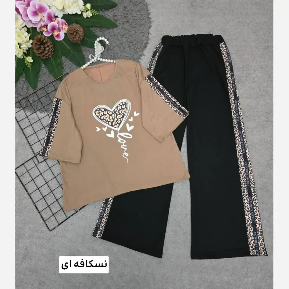 ست بلوبری زنانه پنبه با کیفیت فری سایز 38 تا 46