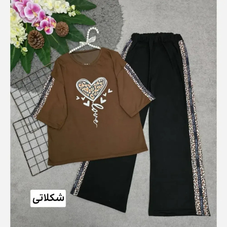 ست بلوبری زنانه پنبه با کیفیت فری سایز 38 تا 46