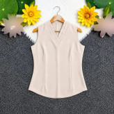 تاپ مجلسی زنانه یقه هفت الیزه درجه یک