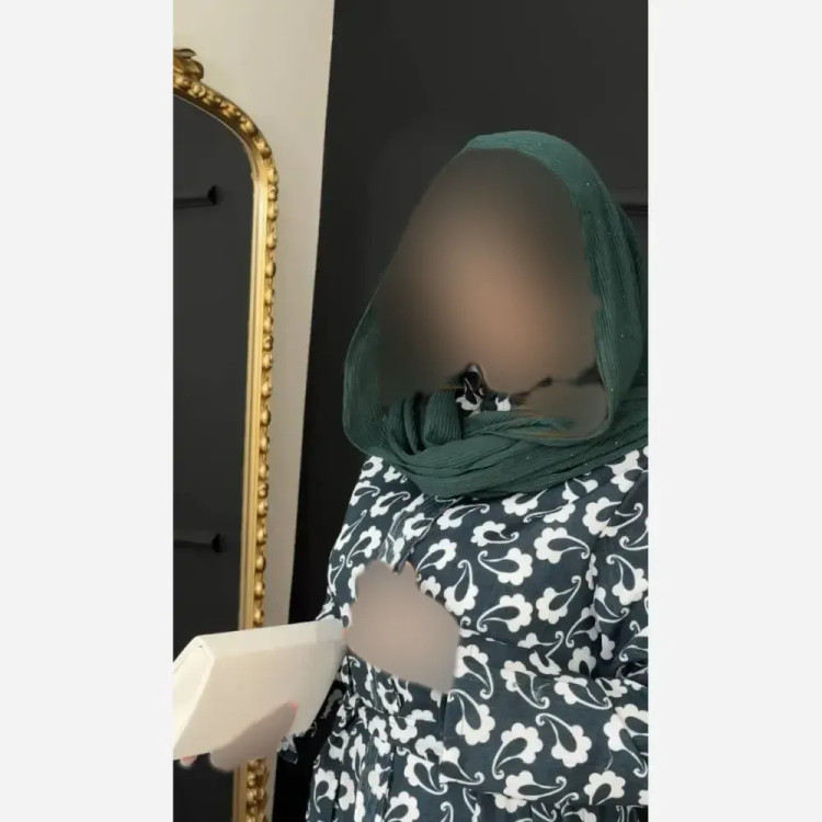 ساحلی نخی خارجی درجه یک دکمه دار کمربند دار فری سایز