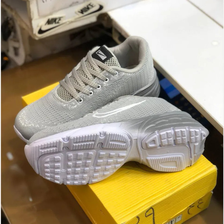 کفش نایک مردانه مدل زیرو طوسی